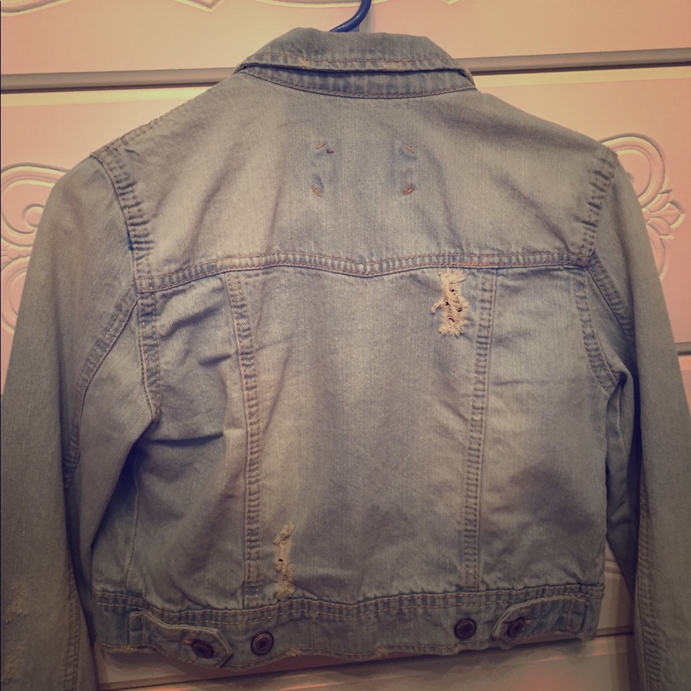 Rustic jean jacket - Picture 3 of 3