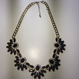Black and gold necklace