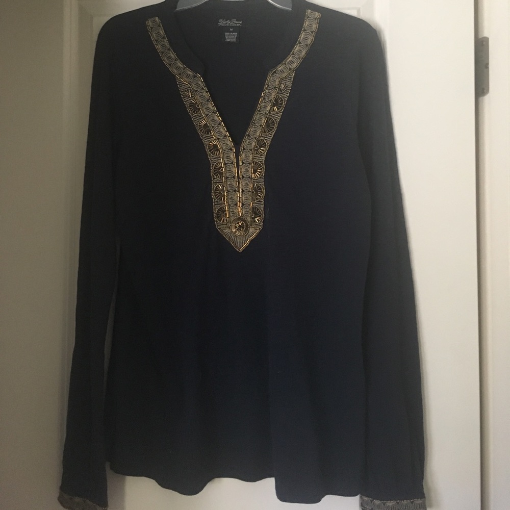 Lucky Brand bedazzled top!