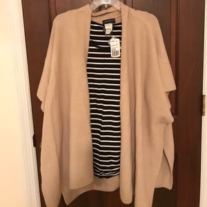 Forever 21 Tan Shawl/Poncho