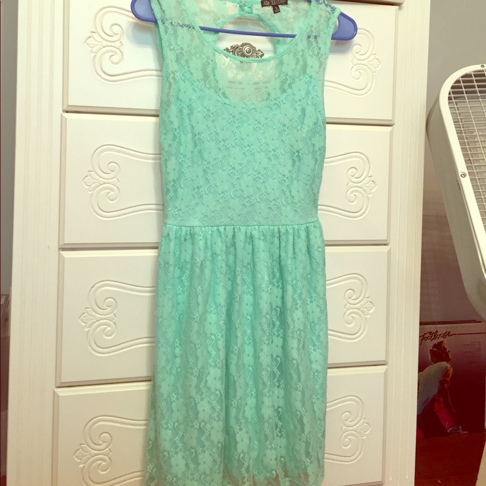Turquoise summer/spring dress
