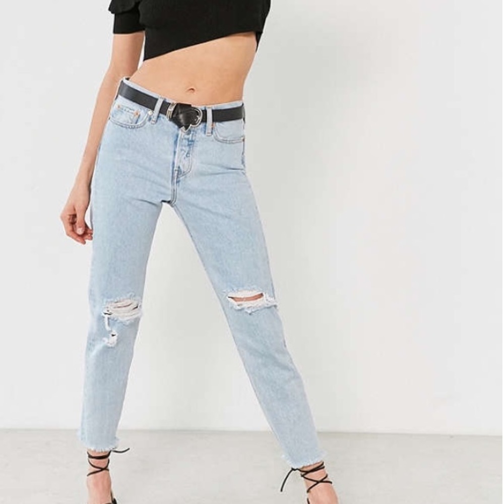Levi's wedgie fit jeans