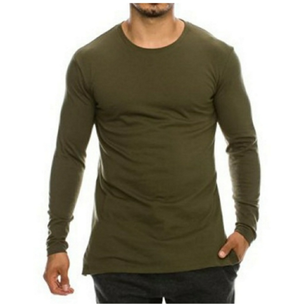 Fitted side zipper shirt