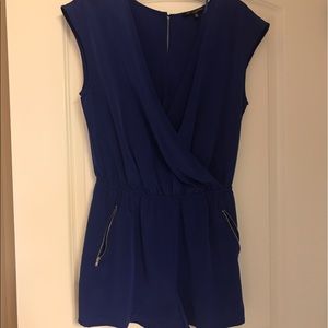 Navy Blue Romper
