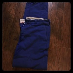 Blue izod dress/ golf pants