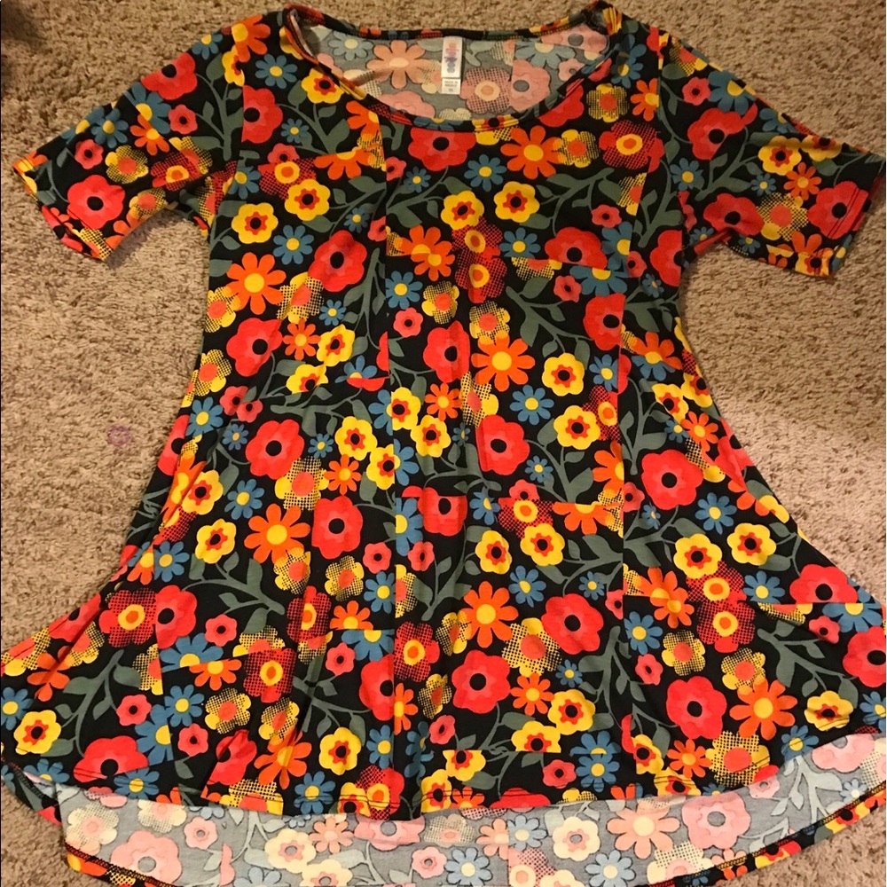 LuLaRoe Perfect Tee Floral XS