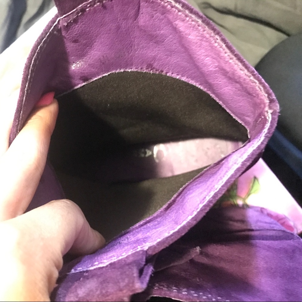 Purple Jeffrey Campbell cowboy boots