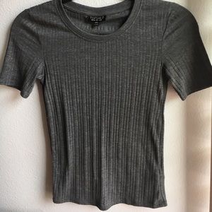 Gray Topshop top