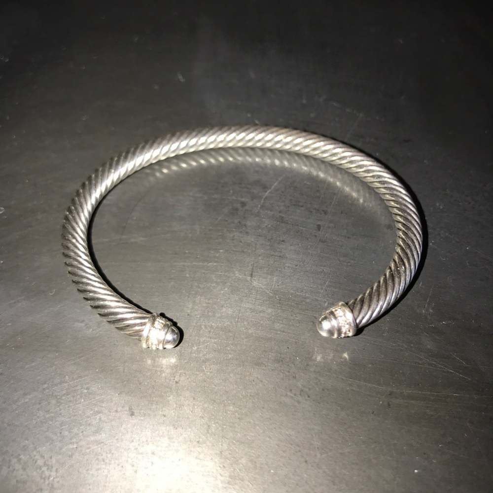 David Yurman Cable Classics Bracelet w/ Diamonds