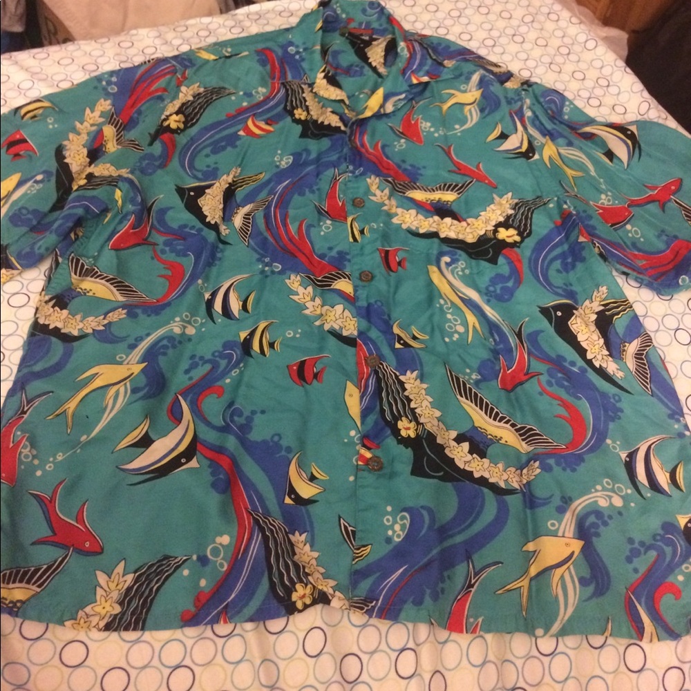 Pantaloha 100% Rayon men's button up