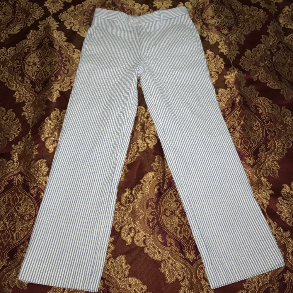 Boy's Seersucker Pants!!! Worn once!