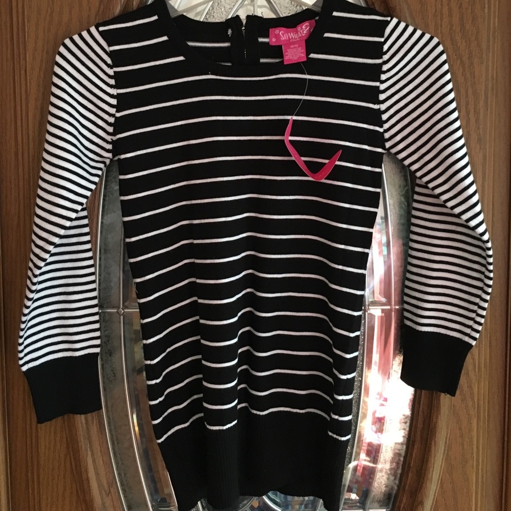 Girls Stripe Sweater