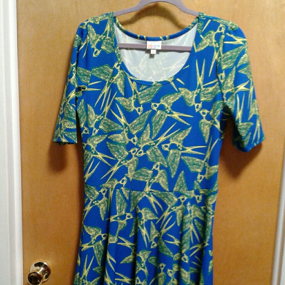 LulaRoe Nicole Dress. XL. Never Worn.