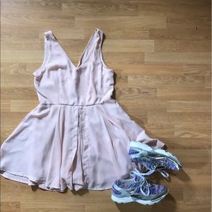 Blush Skort Romper