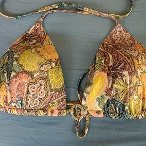 Victoria's Secret triangle push up bikini top