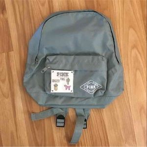 VS PINK mini backpack with pins