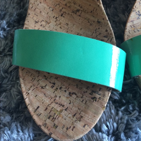 BCBG generation leather and cork espadrilles sz 8 - Picture 5 of 7