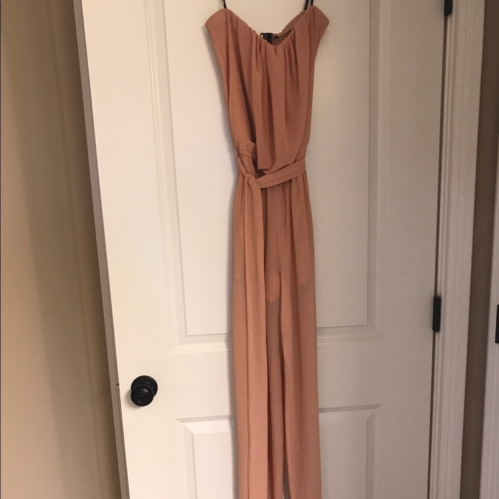 Strapless Jumpsuit