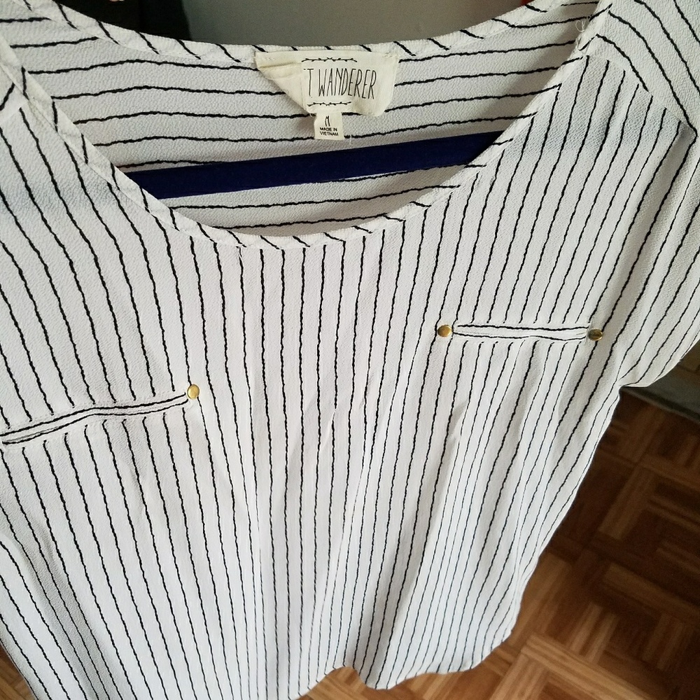 Sheer blouse