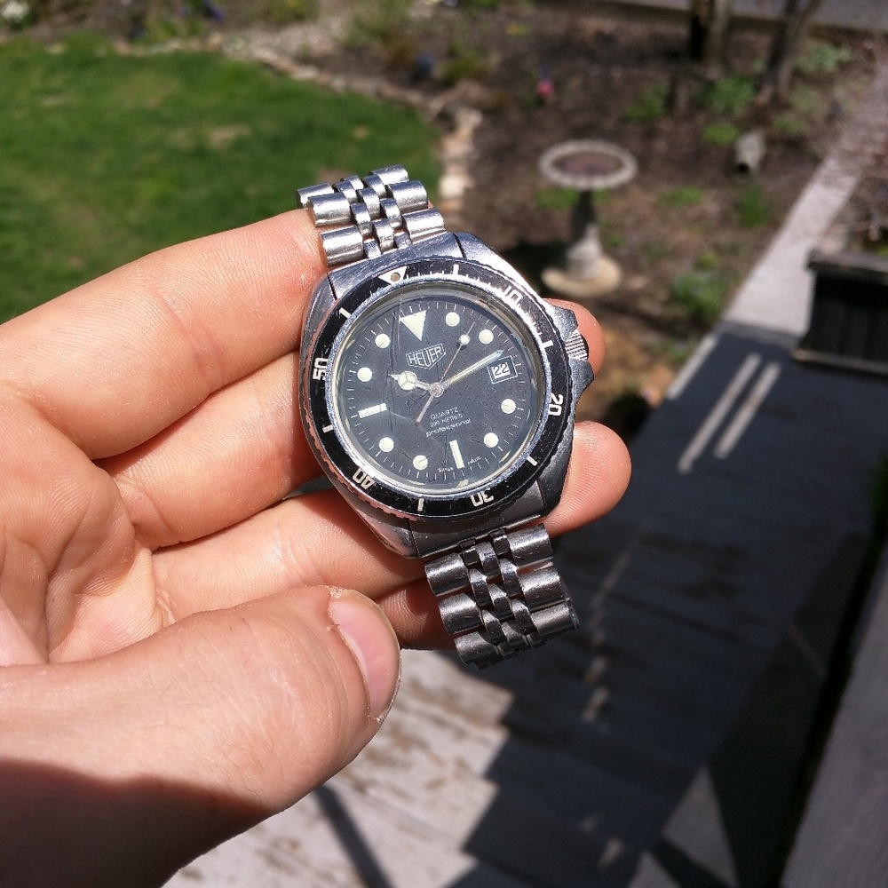 Vintage Heuer Professional Dive Watch