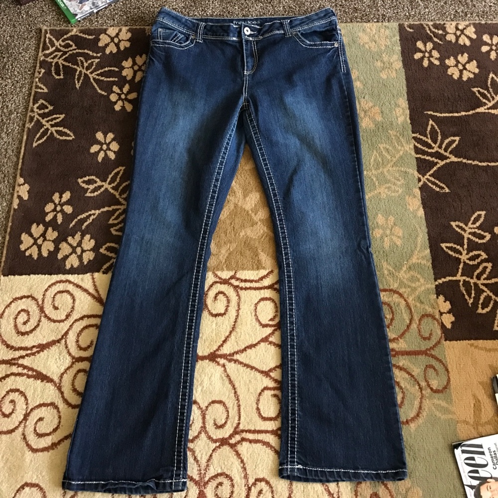 Maurices dark blue jeans