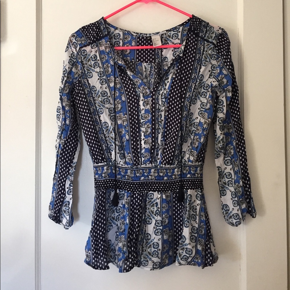 H&M Peplum Blouse