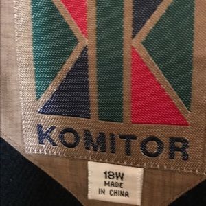 Komitor trench coat with zippered lining