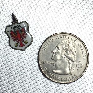 Vintage 800 Silver Tiril Souvenir Charm