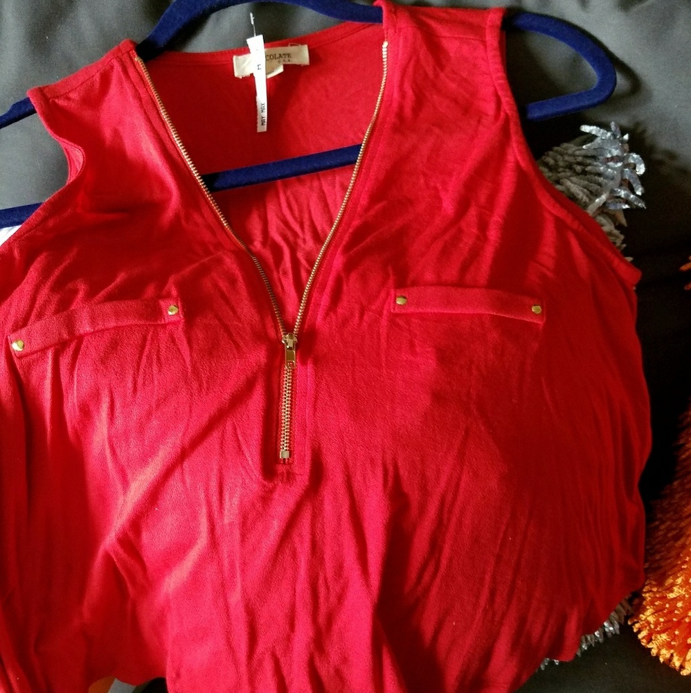 Cropped blouse