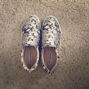Steve Madden Snake Skin Sneakers