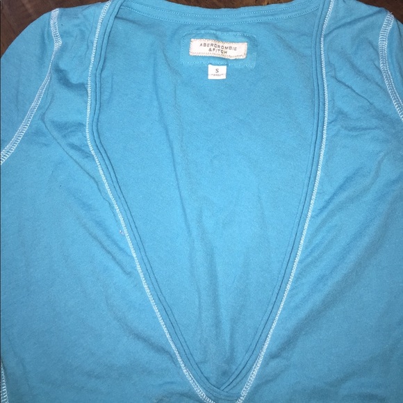 Abercrombie & fitch turquoise top - Picture 3 of 3