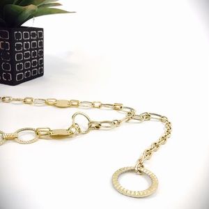 Vintage chain link belt