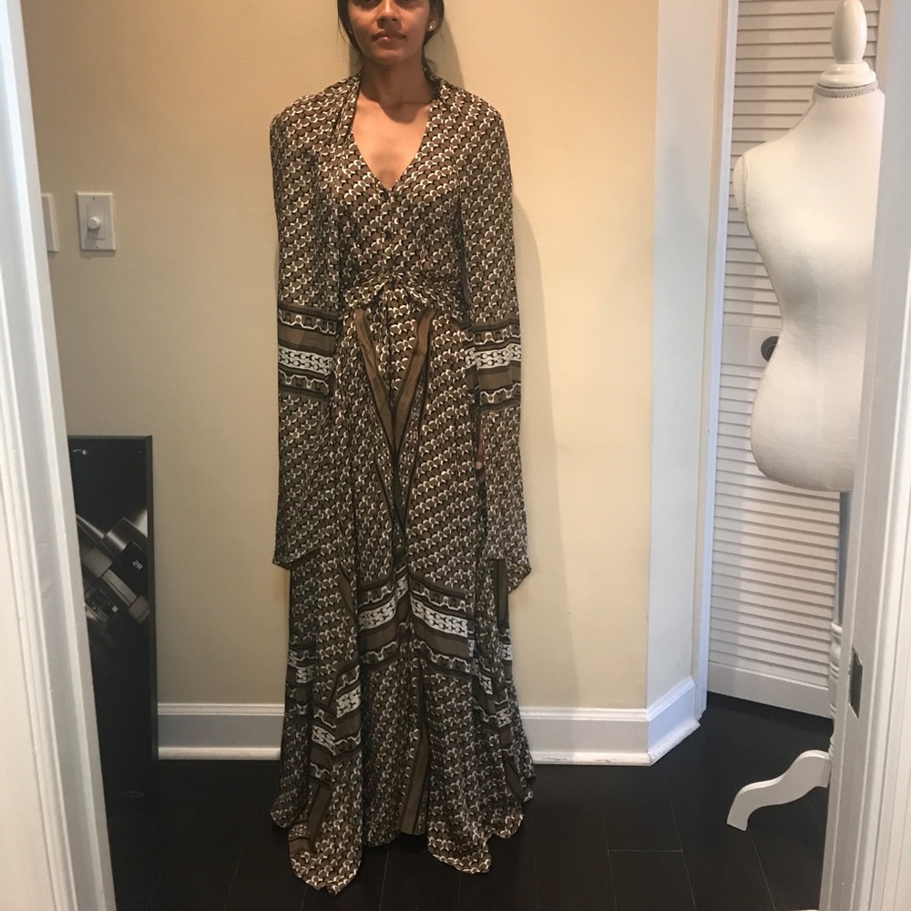 Derek Lam Size 0 cross body Dress! Geisha style.