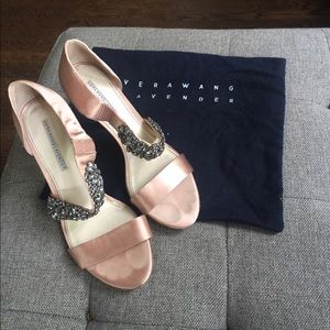 Vera Wang lavender sandals 