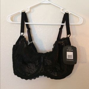 Fayreform Black Lacy Bra 38G