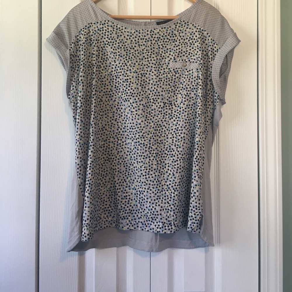 The Limited Gray Polkadot XL Dress Shirt