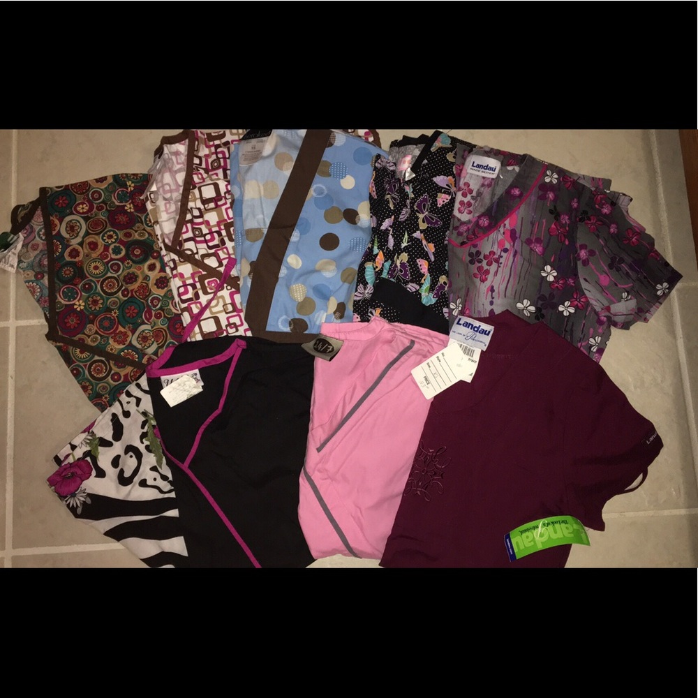 Scrub tops
