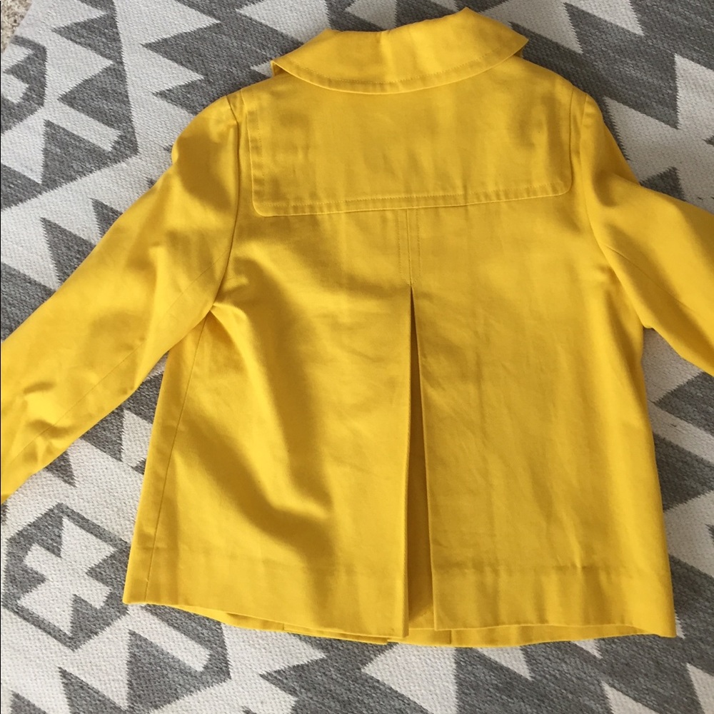 Yellow Spring Jacket With Toggle Closure - image 3