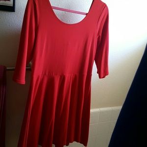 Express skater dress