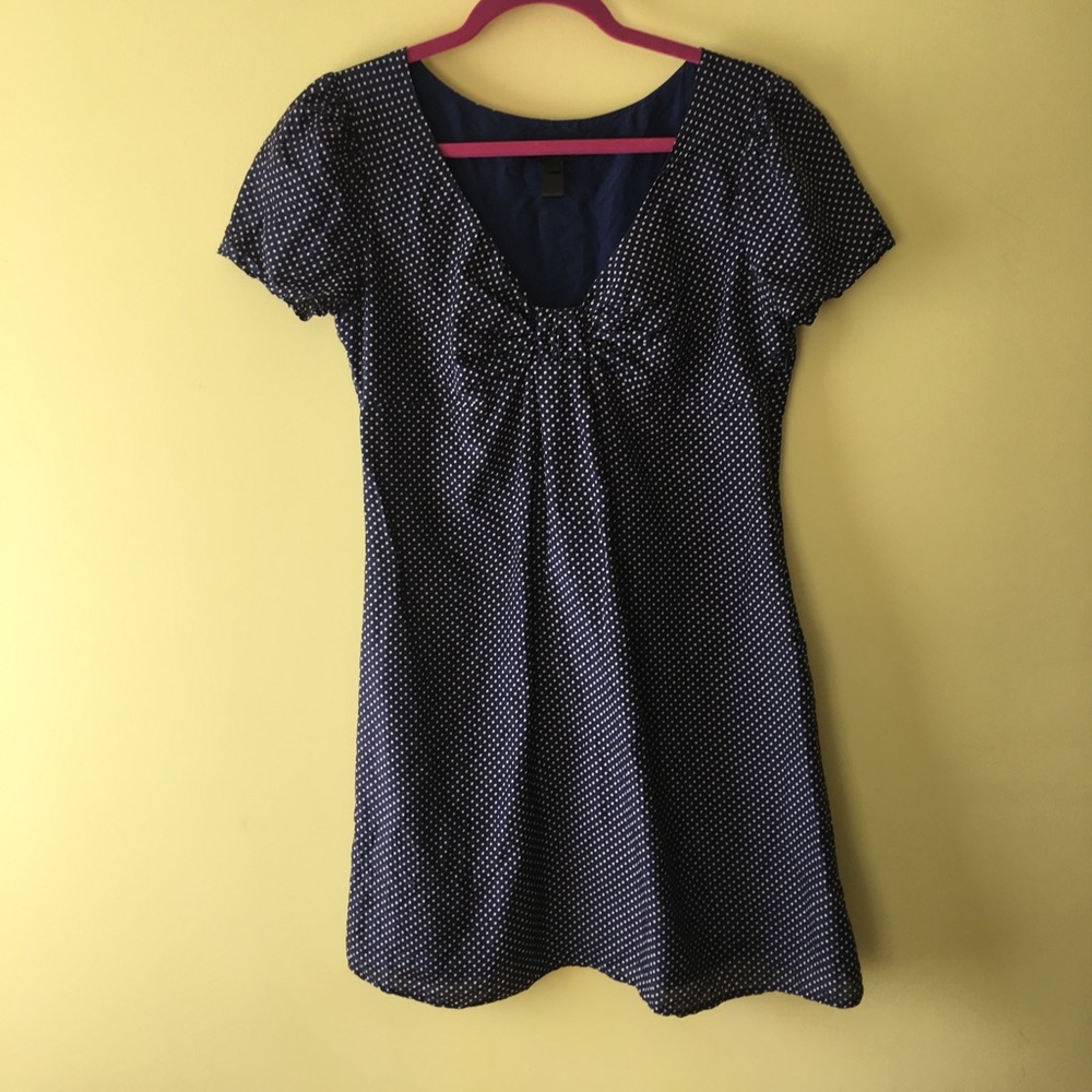 Silk Polka Dotted Ella Moss Dress