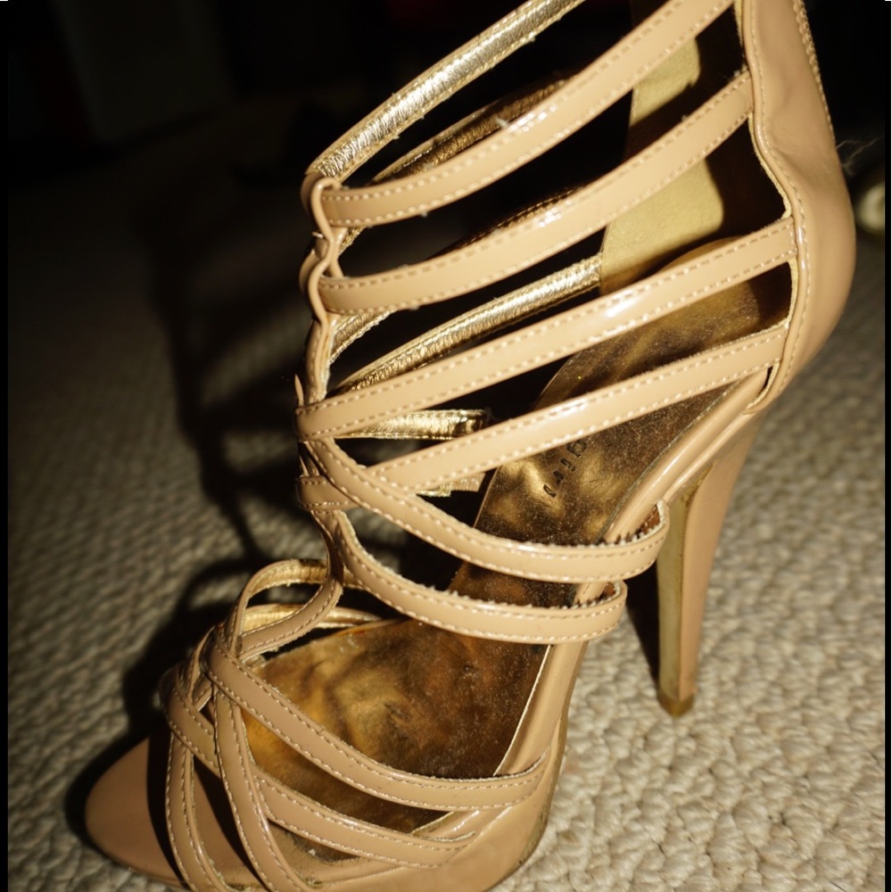 Madden girl Beige Nude Heels