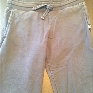 American Giant Navy Joggers in women's size small