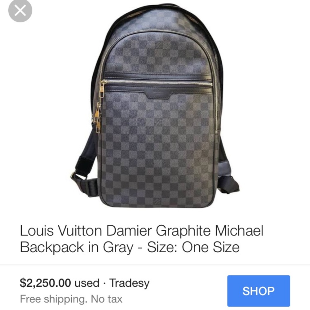 Louis Vuitton Michael BackPack