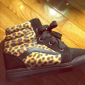 Vans Unisex'sVANS SK8-HIWEDGE (LEOPARD)SKATESHOES