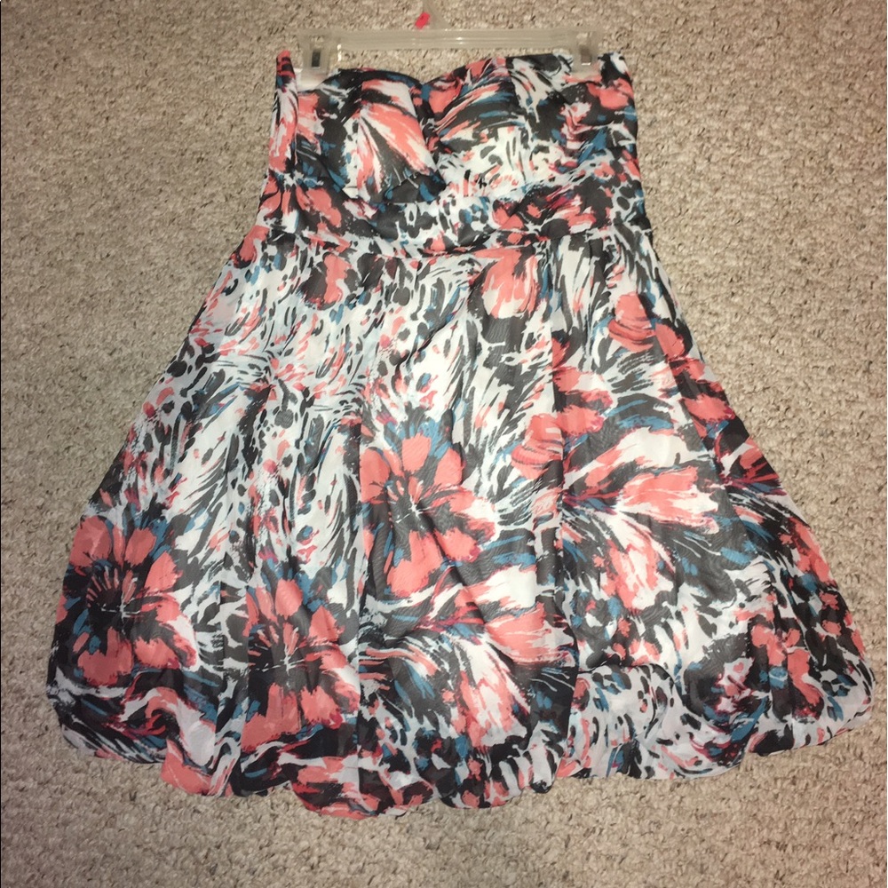 Summer floral dress