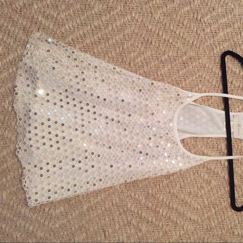 Sparkly tank top