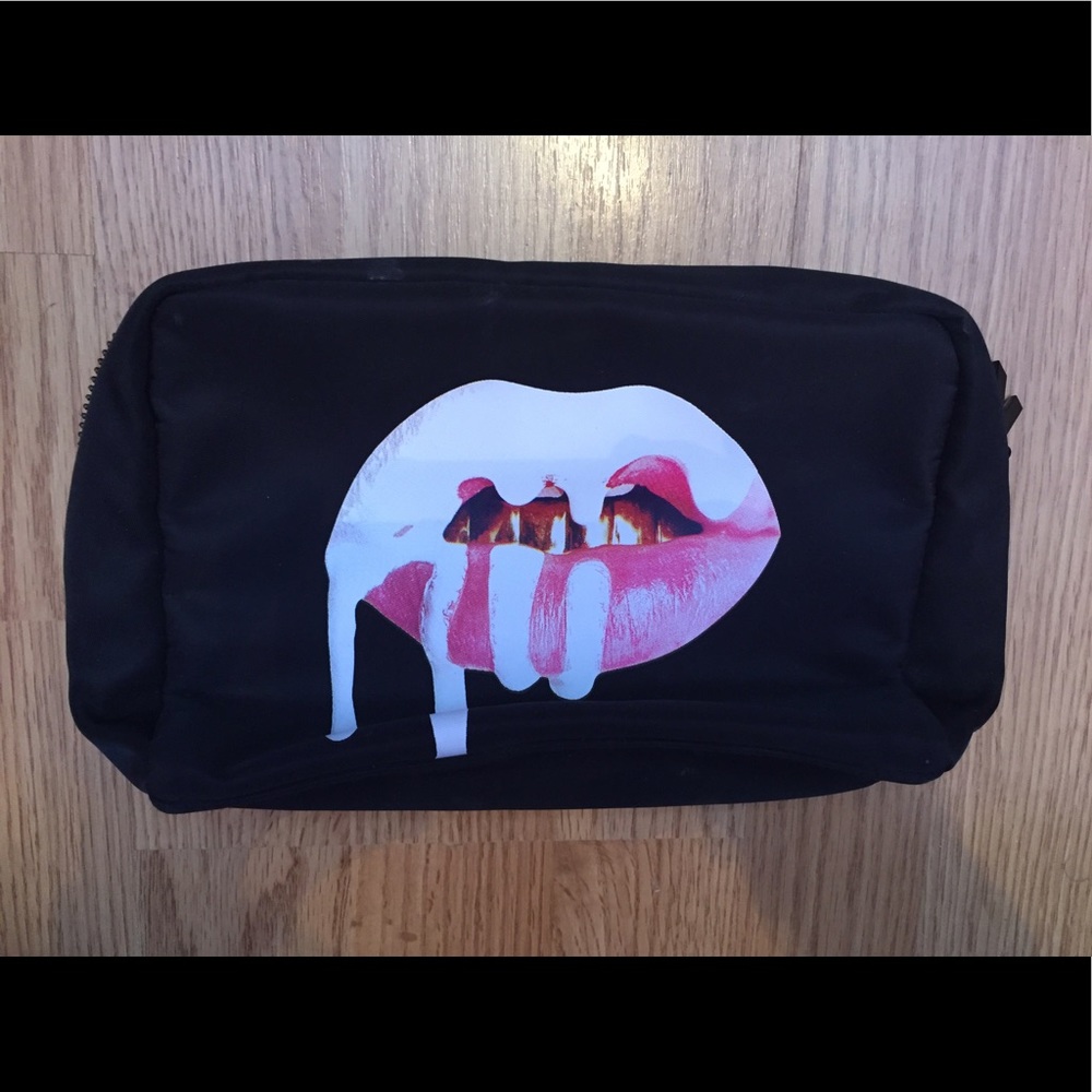 Kylie Cosmetics Black Makeup bag