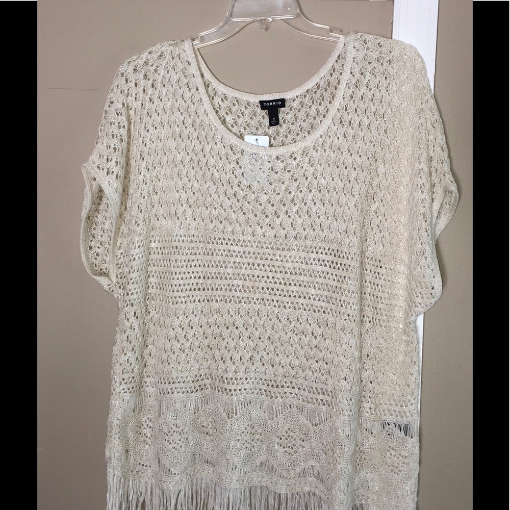 🔅NWT Torrid Crochet Top 🔅