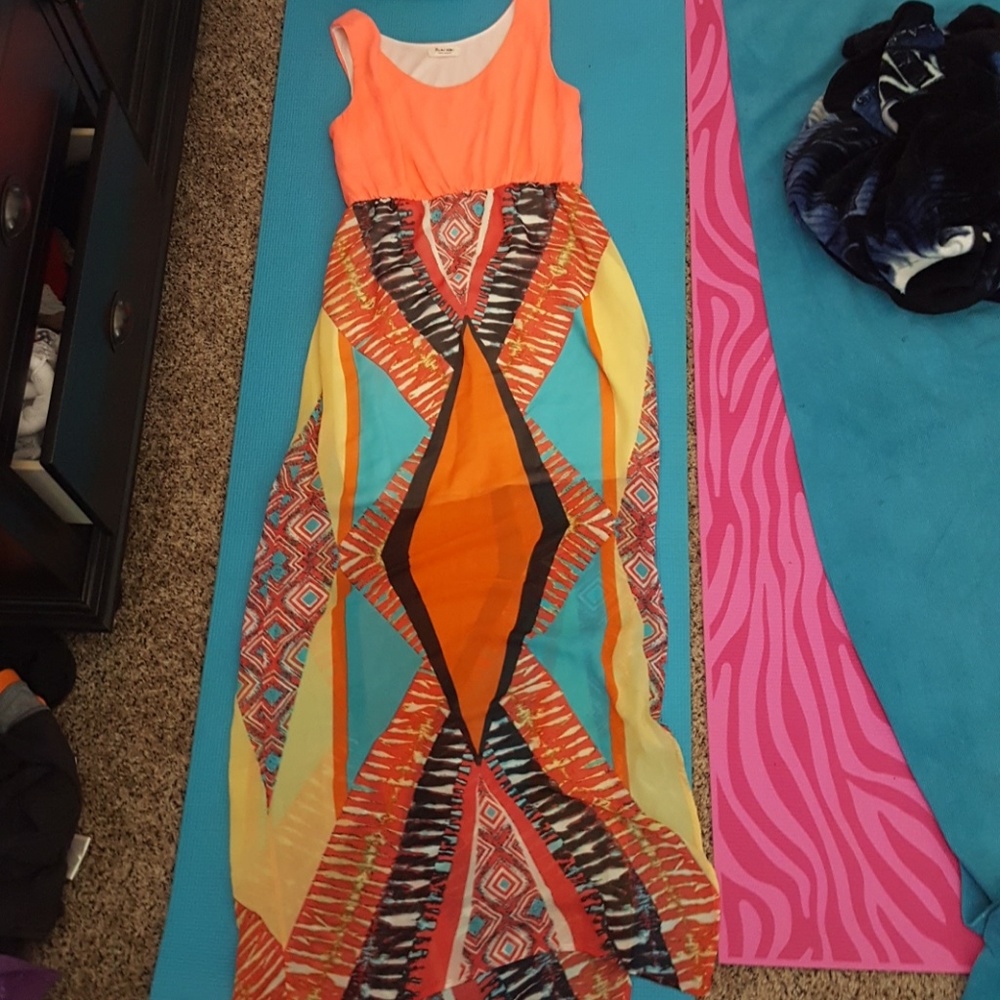 Floor length summer dress