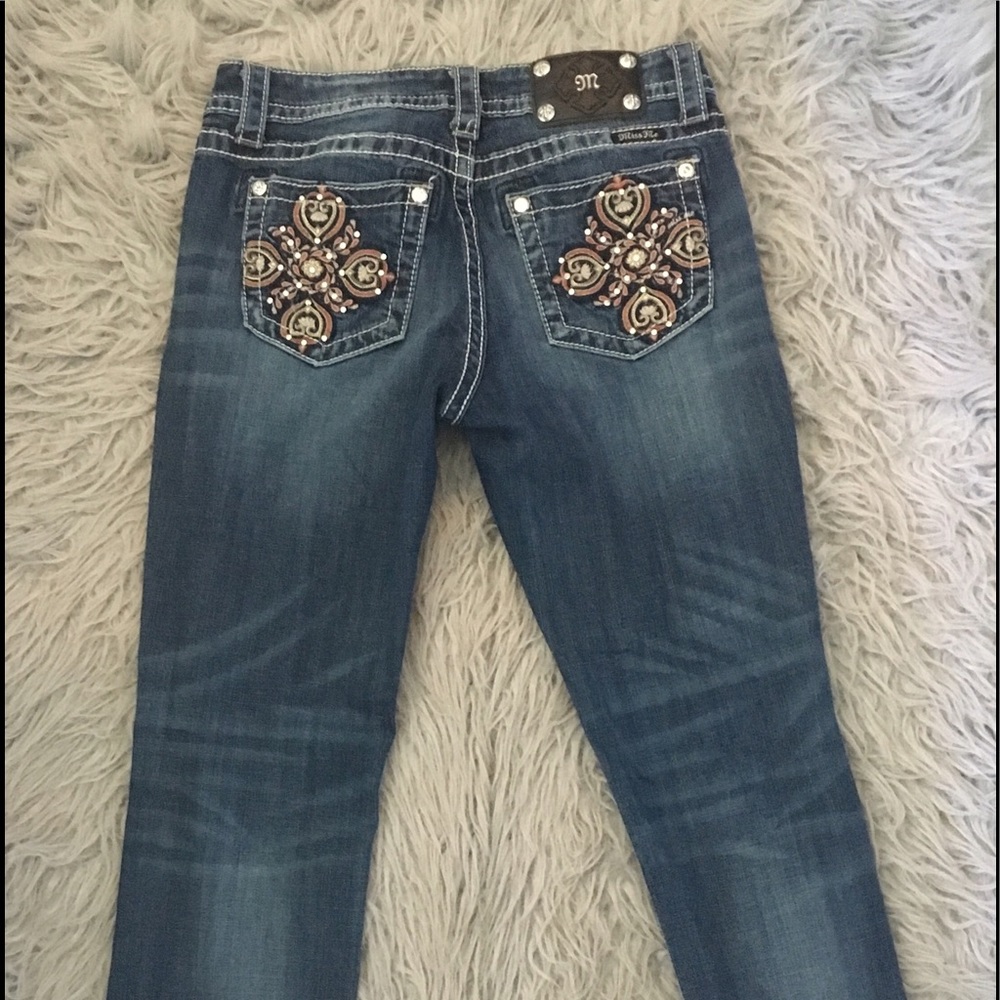 Miss Me boyfriend Capri jeans